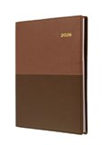 COLLINS VANESSA DIARY WEEK TO VIEW A5 TAN