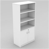 OM CABINET W900 x D450 x H1800MM WHITE