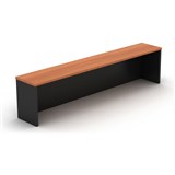 OM DESK HOB W1800 x D300 x H380mm Cherry Charcoal