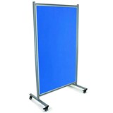 VISIONCHART MOBILE PINBOARD MODULO DoubleSided Blue 1800 x 1000mm