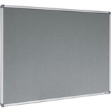 VISIONCHART PINBOARD FELT 1800 x 900mm Grey