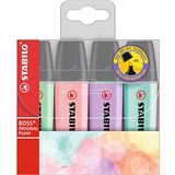 STABILO BOSS HIGHLIGHTER Pastel Assorted Wallet Of 4