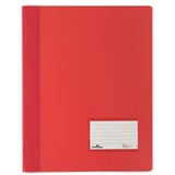 DURABLE FLAT FILE A4 Extra Wide Premium Red Translucent
