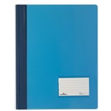 DURABLE FLAT FILE A4 Extra Wide Premium Blue Translucent
