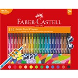 FABERCASTELL TWIST CRAYONS ASSORTED PACK OF 144