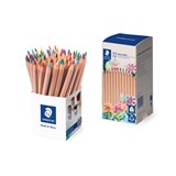 STAEDTLER NATURAL JUMBO COLOURED PENCILS TRIANGULAR ASSORTED CUP OF 72