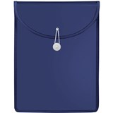 MARBIG DOCUMENT WALLET A4 TOP LOAD NAVY