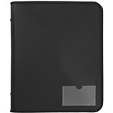 MARBIG ZIPPER BINDER A4 TECH CASE 25MM 2D BLACK