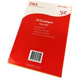 Stat Peel And Seal Envelope C5 Kraft Pack of 100