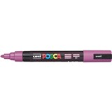 UNI POSCA POSTER MARKER PC5M 25MM MEDIUM BULLET RASPBERRY PAINT MARKER
