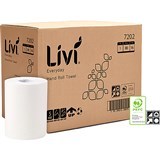 LIVI EVERYDAY HAND TOWEL ROLL 1 PLY 80M CARTON OF 16