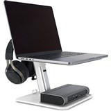 KENSINGTON SMARTFIT UNIVERSAL ORGANISING LAPTOP RISER 16 INCH GREYSILVER