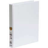 INSERT BINDERS ENVIRO A4 2D RING 25MM WHITE