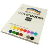 Rainbow Cover Paper A3 125gsm White 100 Sheets
