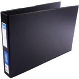 A3 2D 38mm BINDER BLACK LANDSCAPE OBLONG PVC BANTEX 1268210  100851425