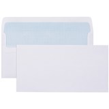 DLX ENVELOPES 120X235 SELF SEAL SECRETIVE 80G 140282  1311 PLAIN BX500
