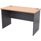 FURNX OPEN DESK 1500X750 BEECH  IRONSTONE CDK1575BI