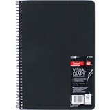 JASART 602 VISUAL ART DIARY SINGLE WIRE A4 110GSM 120 PAGE