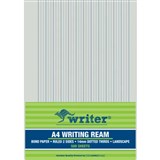 WRITER A4 EXAM PAPER 14mm Dotted Thirds Landscape 500 SHEETS