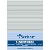 WRITER A4 EXAM PAPER 14MM DOTTED THIRDS PORTRAIT REAM OF 500