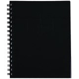 SPIRAX 511 NOTEBOOK HARDCOVER 100 LEAF 225X175MM A5 BLACK