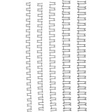 IBICO WIRE 21 LOOP 10MMM BLACK COIL  65 SHEET CAPACITY 38  COMB BX100