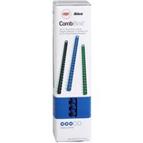 GBC PLASTIC BINDING COMB 10mm 21 Ring 65 Sheets Capacity Blue Pack of 100