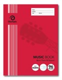 TUDOR MUSIC BOOK 96 PAGE REF 2896 8MM FEINT  STAV QTO