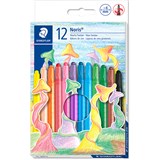 STAEDTLER NORIS CLUB CRAYONS WAX TWISTER ASSORTED 12