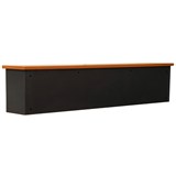 LOGAN RECEPTION HOB 1500W X 450H x 300D Beech Ironstone