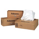 FELLOWES SHREDDER ACCESSORIES BAG  TIES L975XW530XGUSSET 370MM RLL50