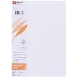 QUILL A4 LINEN BOND PAPER 90gsm White PACK OF 100