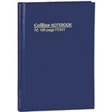 A5 NOTEBOOK FEINT 168PG 05500