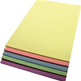 QUILL A4 70LF COLOUR BOND PADS 5 ASSORTED