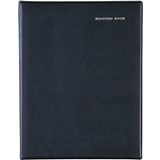 DEBDEN VISITORS BOOK A4 Short Wiro 64 leaf Black