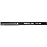 ARTLINE 200 FINELINE PEN BLACK 04MM TIP