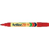 ARTLINE 70 PERMANENT MARKERS RED