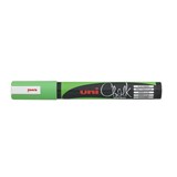 UNI CHALK MARKER 25MM BULLET TIP FLUORO GREEN