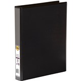 A4 4D RING 25MM BLACK INSERT BINDER  5404002 2731410