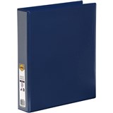 A4 2D RING 38MM BLUE INSERT BINDER 5412001  2732201