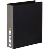A4 2D RING 50MM BLACK INSERT BINDER  5422002 2733210
