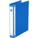 A4 2D 25MM BLUE BINDER DELUXE MARBIG EXTRA STRENGTH 5072001 PVC