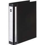 A4 3D 38MM BLACK BINDER DELUXE MARBIG EXTRA STRENGTH 5903002 PVC