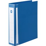 A4 3D 50MM BLUE BINDER DELUXE MARBIG EXTRA STRENGTH 5913001 PVC