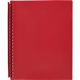 A4 MARBIG REFILLABLE DISPLAY BOOKS RED 20 POCKET 31800