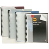 A4 MARBIG REFILLABLE DISPLAY BOOKS CLEAR FRONT GREEN 20 POCKET