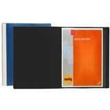 A4 DISPLAY BOOK CLEARVIEW BLACK 100 POCKET 2059002