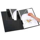 A3 DISPLAY BOOK REFILLABLE 20 POCKET BLACK