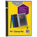 A4 MARBIG CLAMP FILE BLUE ACO 2003001