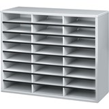 FELLOWES LITERATURE ORGANISERS 24 Compartment Grey W737xH600xD302mm